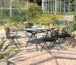 Acamp Gartenmöbel-Set Alpha, bespannt, 5-teilig