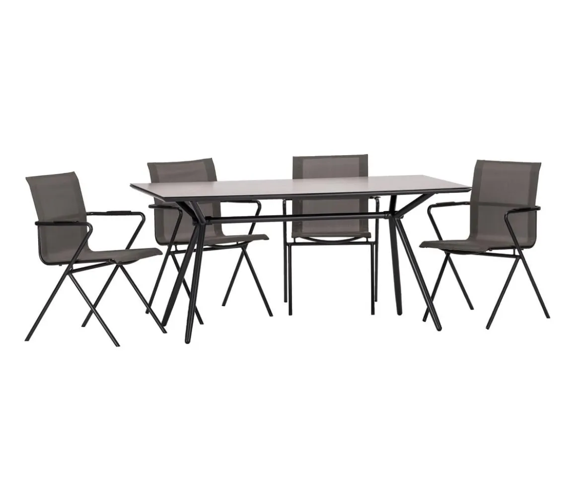 Acamp Gartenmöbel-Set Alpha, 5-teilig