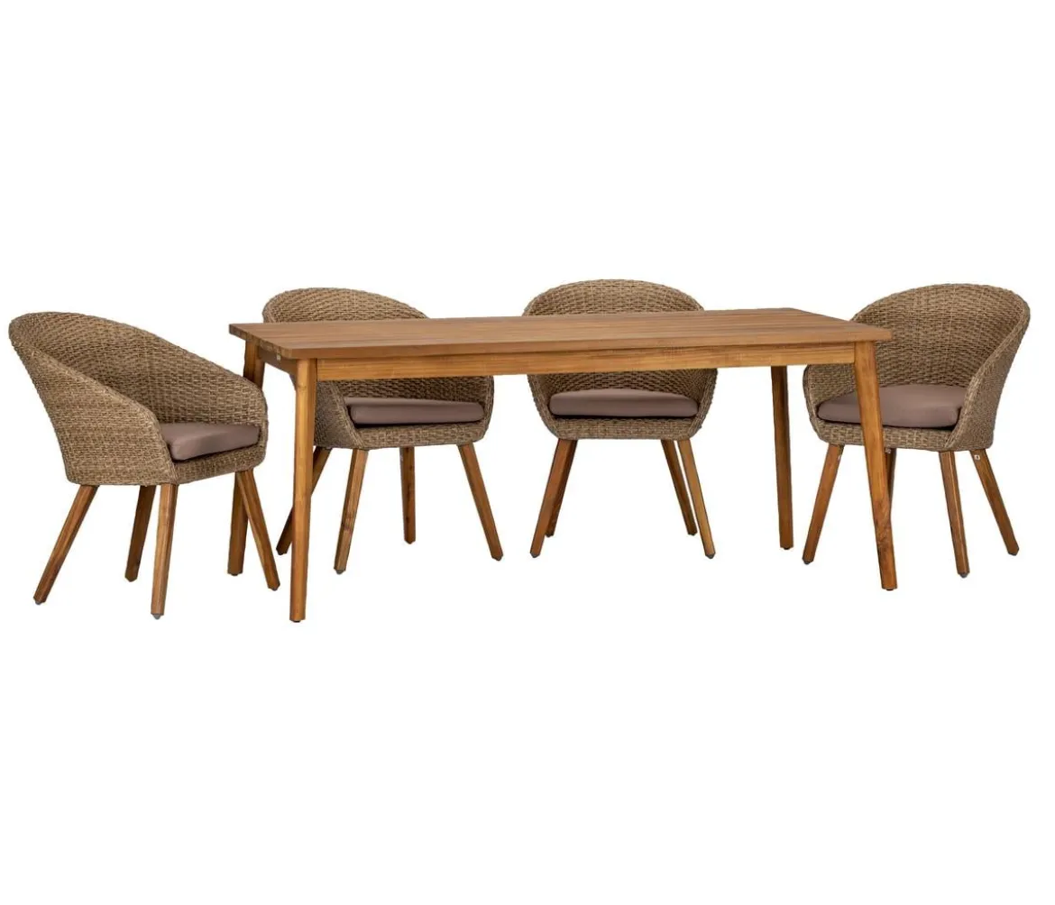 Acamp Gartenmöbel-Set Atacama, 5-teilig
