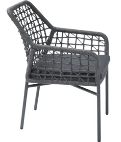 Acamp Gartenmöbel-Set Ausziehtisch Chicago und Stapelsessel Rom, 7-teilig