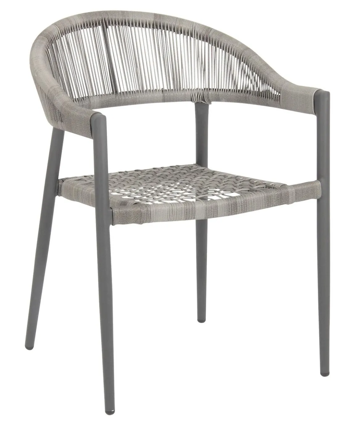 Acamp Gartenmöbel-Set Ausziehtisch Woody und Stapelsessel Brooklyn, 7-teilig