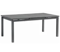 Acamp Gartenmöbel-Set Ausziehtisch Chicago und Stapelstuhl Hollywood, 7-teilig