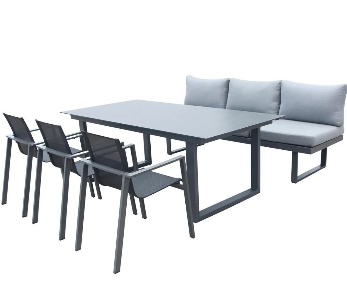 Acamp Gartenmöbel-Set Hollywood, 5-teilig