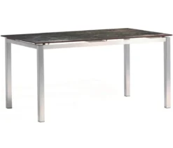 Acamp Gartenmöbel-Set Tisch Skye und Stapelstuhl Auris, 7-teilig