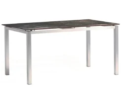 Acamp Gartenmöbel-Set Tisch Skye und Stapelstuhl Auris, 5-teilig