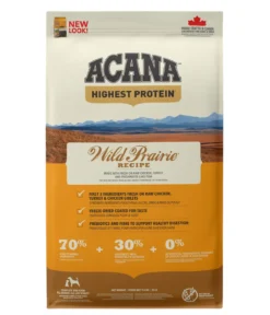 ACANA Trockenfutter für Hunde Regionals Dog Wild Prairie, Adult, Huhn & Truthahn