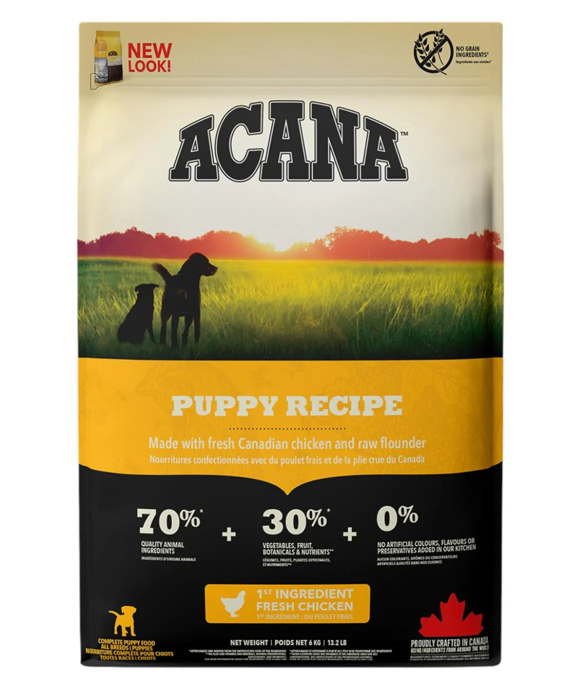 ACANA Trockenfutter für Hunde Heritage Puppy Recipe
