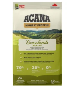 ACANA Trockenfutter für Hunde Regionals Dog Grasslands, Adult, Ente & Lamm