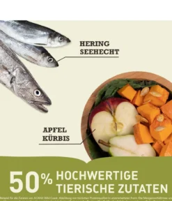 ACANA Trockenfutter für Hunde Classics Wild Coast Recipe Adult