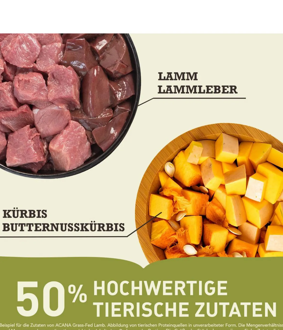 ACANA Trockenfutter für Hunde Singles Formula Adult Grass-fed Lamb