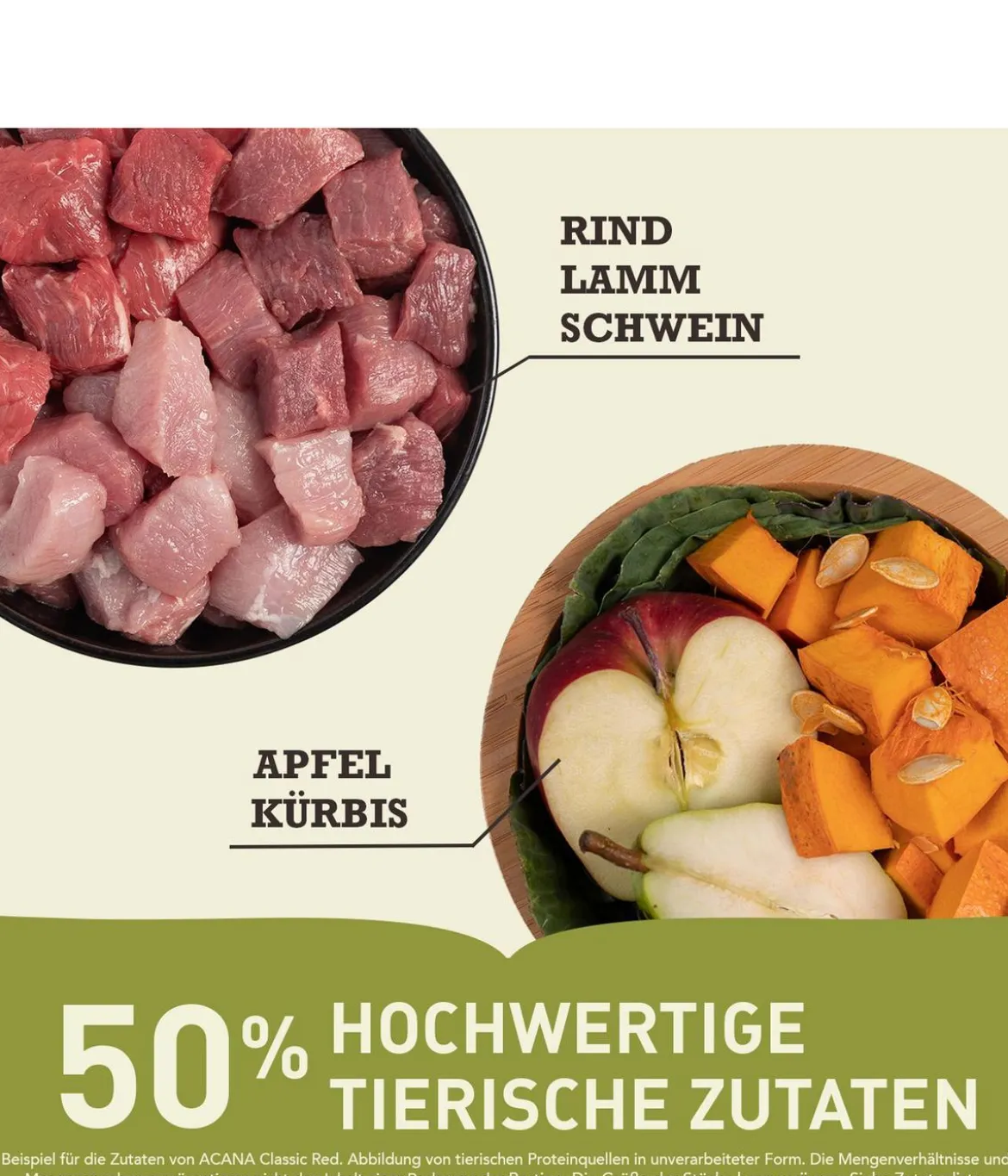 ACANA Trockenfutter für Hunde Classics Red Meat Recipe Adult
