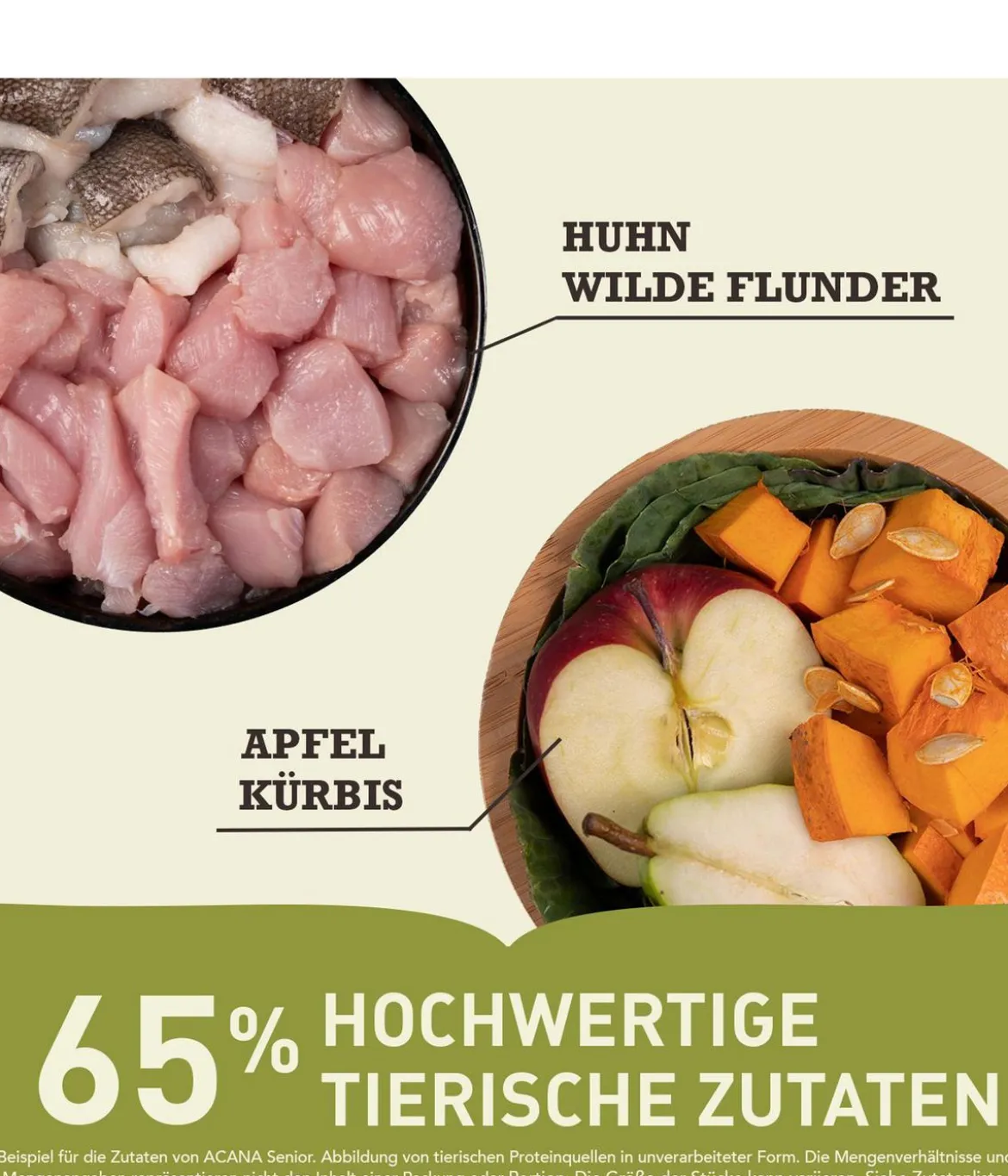 ACANA Trockenfutter für Hunde Heritage Senior Recipe