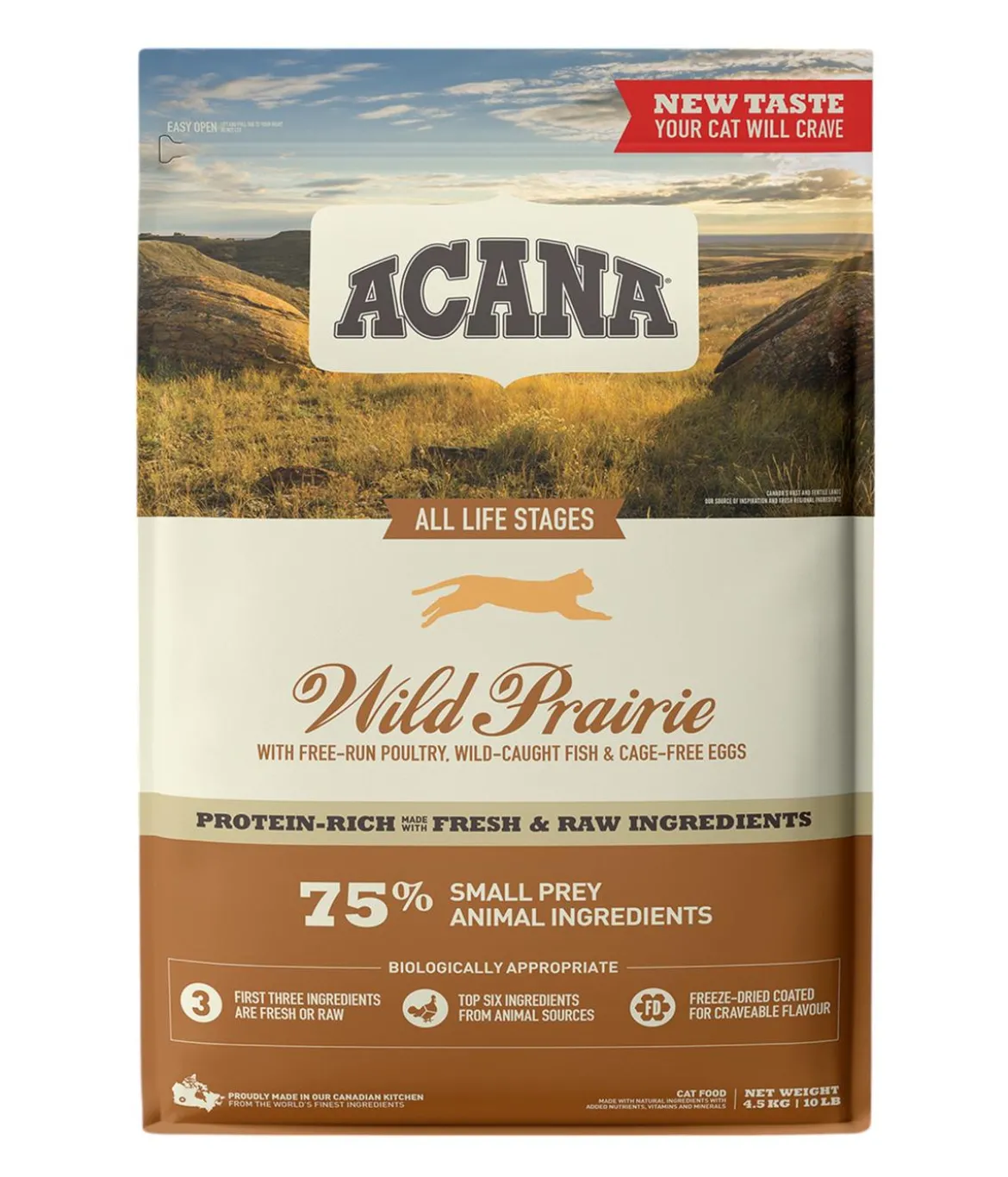ACANA Trockenfutter für Katzen Regionals Cat Wild Prairie
