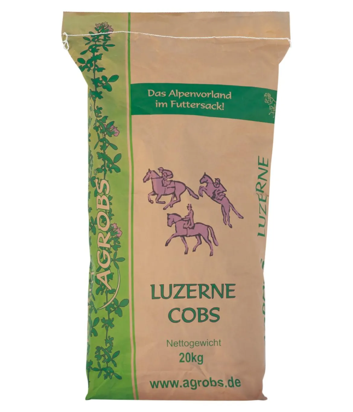 Agrobs Pferdefutter Luzernecobs, 20 kg