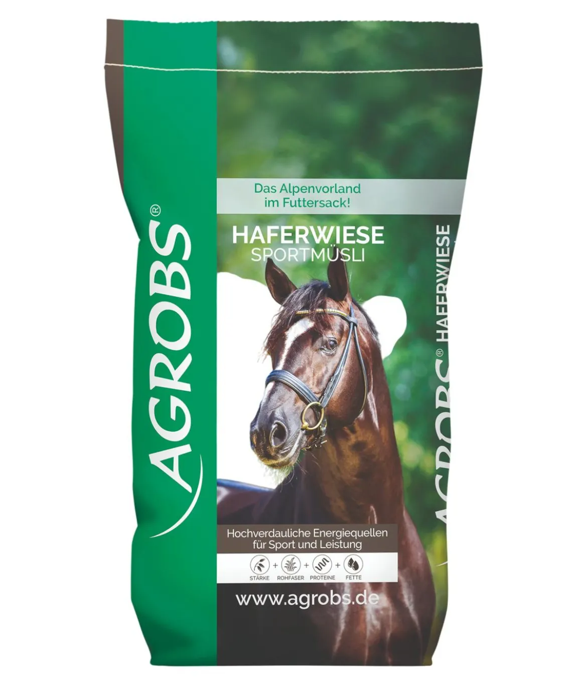 Agrobs Pferdefutter Sportmüsli Haferwiese, 15 kg