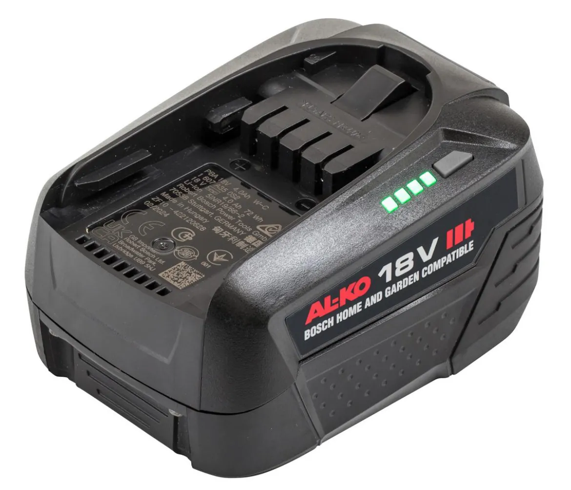 AL-KO Akku B100.5 LI 18 V, ca. B60/H8/T12 cm