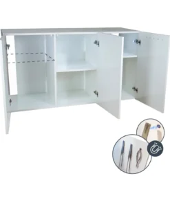 amtra Aquarium Unterschrank ALUX 450 LED, ca. B150/H83/T55 cm, 450 l