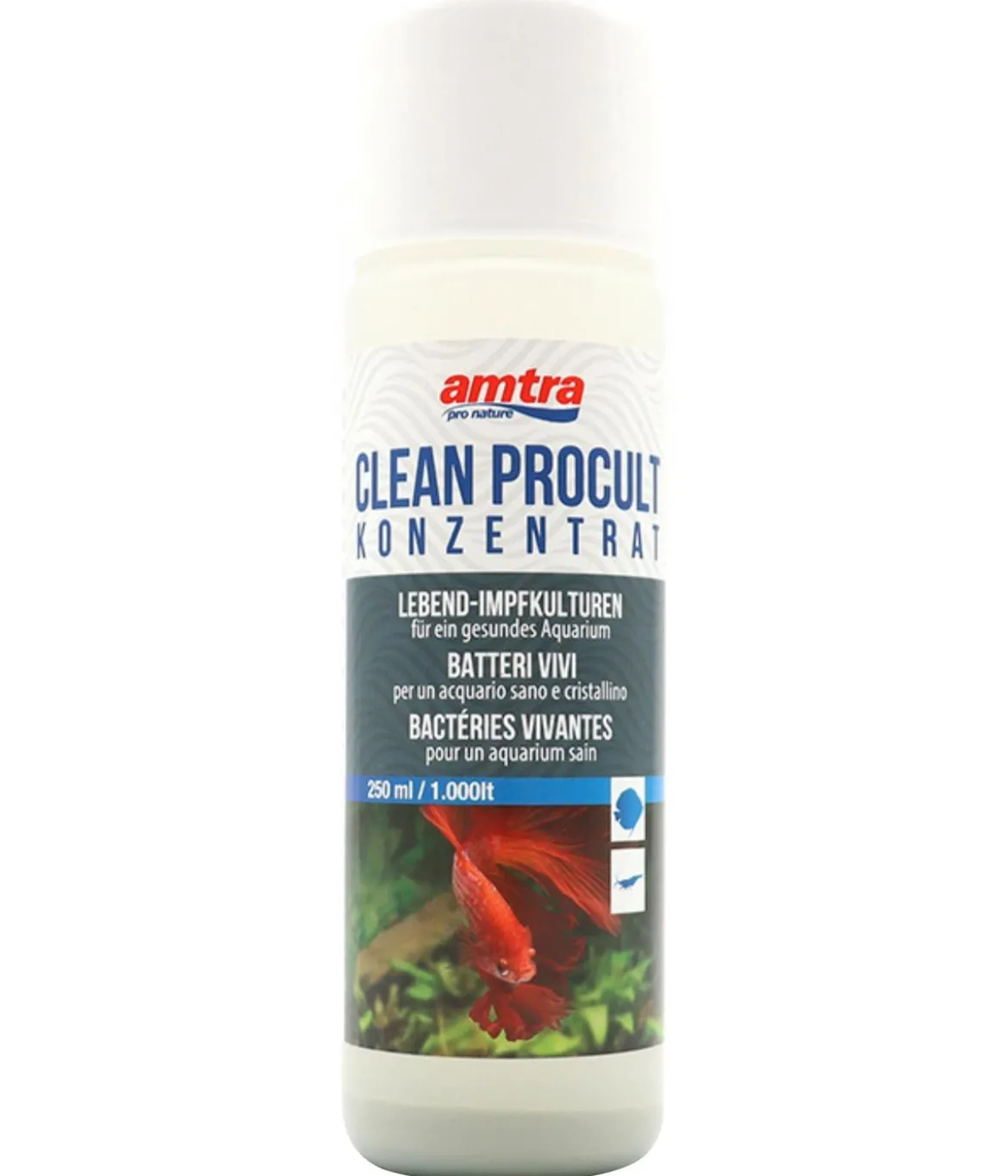 amtra Wasseraufbereiter Clean Procult Konzentrat, 250 ml