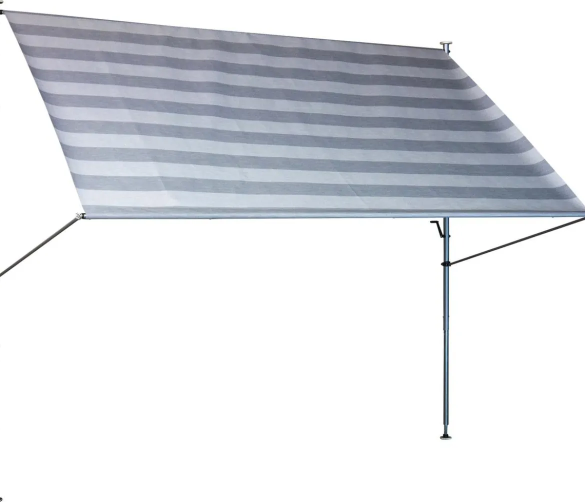 Angerer Klemmmarkise Premium, gestreift, ca. B300/H275/T170 cm