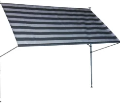 Angerer Klemmmarkise Premium, gestreift, ca. B300/H275/T170 cm
