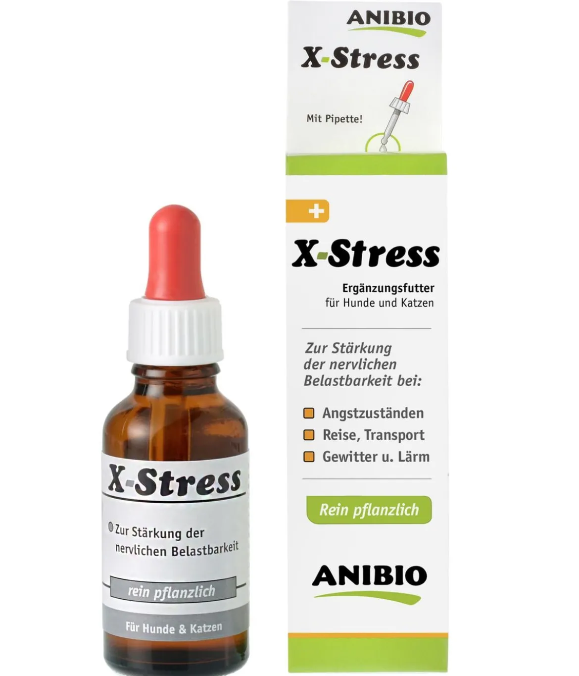 ANIBIO Ergänzungsfuttermittel X-Stress, 30 ml