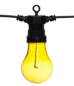 Annas Collection LED-Lichterkette Retro, 10 LEDs, bunt
