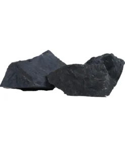 aquadeco Aquariumdeko Set Schwarzer Felsen