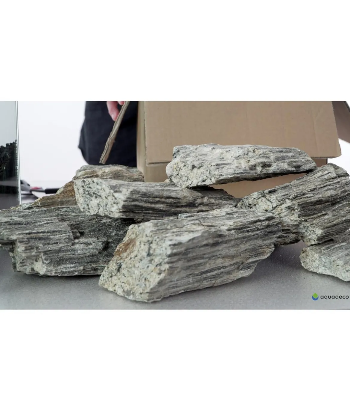 aquadeko Aquariumdeko Set Glimmer Rock