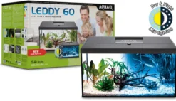 AQUAEL Aquarien-Set Leddy Day & Night 60 2.0, 54 l, ca. B60/H30/T30 cm
