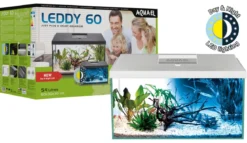 AQUAEL Aquarien-Set Leddy Day & Night 60 2.0, 54 l, ca. B60/H30/T30 cm