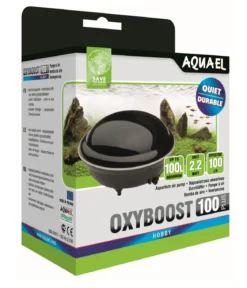 AQUAEL Aquarium Membranpumpe Oxyboost AP-100 Plus