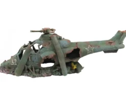 aquatlantis Aquariumdeko Hubschrauber L