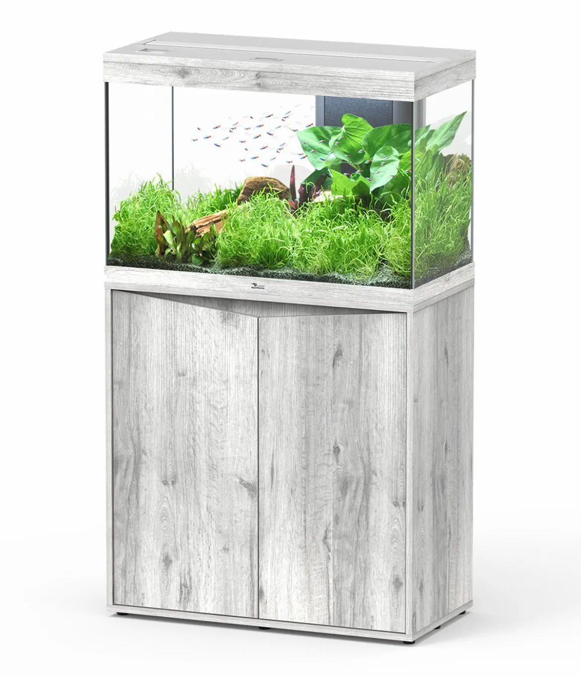 aquatlantis Aquarium Kombination Splendid Ultra 80, ca. B80,2/H138,9/T39,9 cm, 179 l