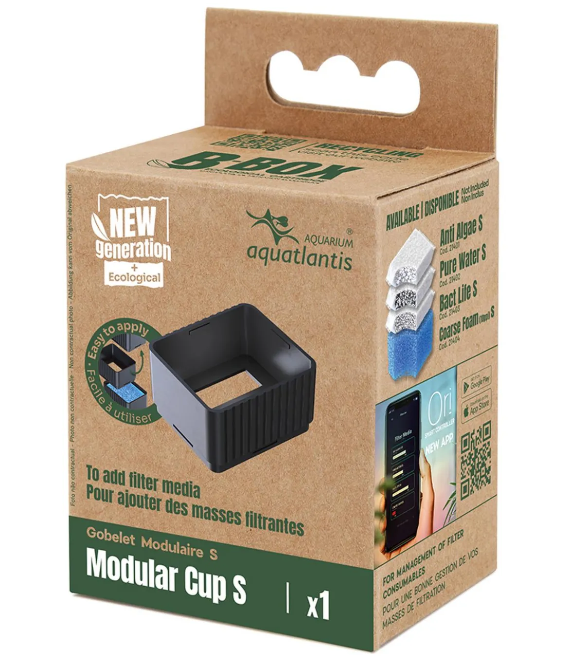 aquatlantis Modular Cup für B-Box, S