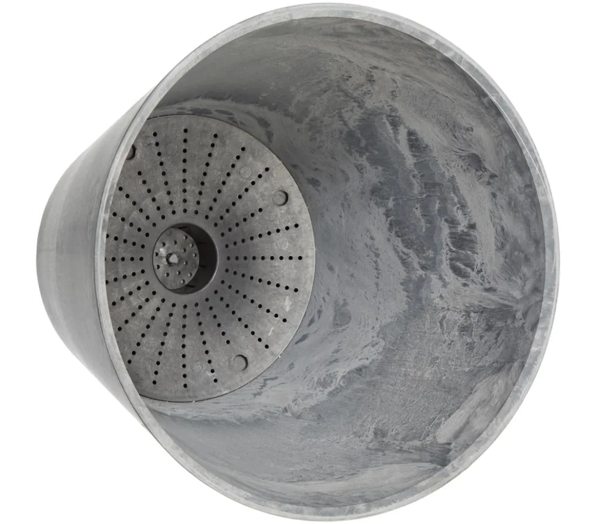 Artstone Kunststoff-Blumentopf Claire, rund