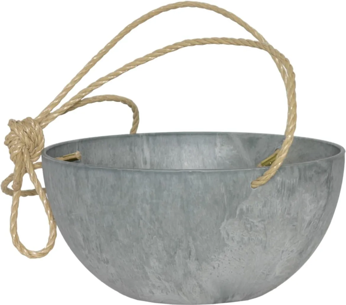 Artstone Kunststoff-Hängeampel Fiona, rund, Ø 25 cm