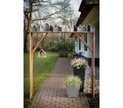 Artstone Kunststoff-Vase Ella, eckig, schwarz