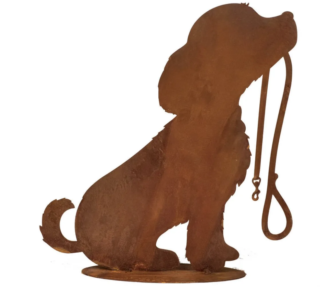 Badeko Metall-Hund Rocki, ca. H30 cm