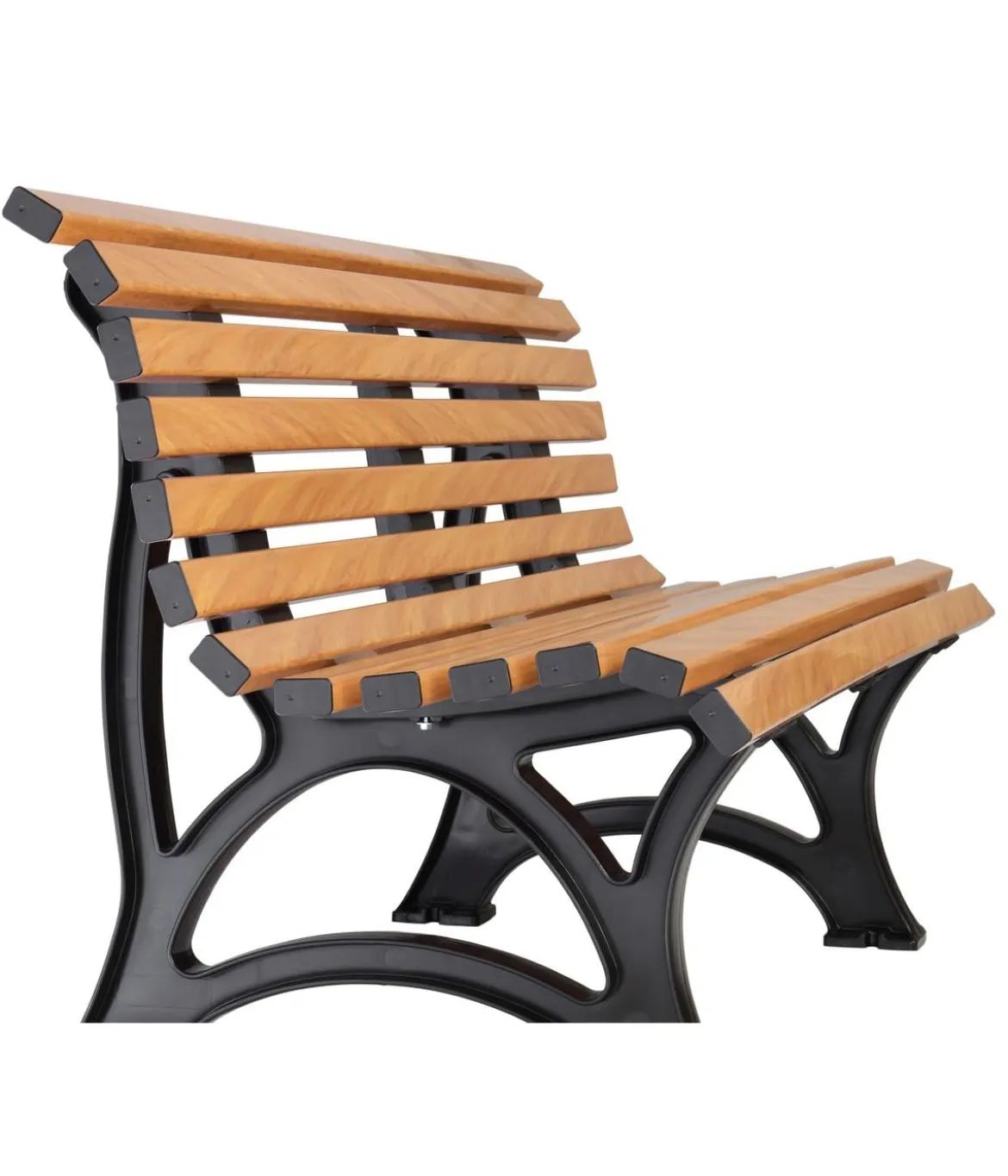Bank Helgoland, Holzoptik, 3-Sitzer