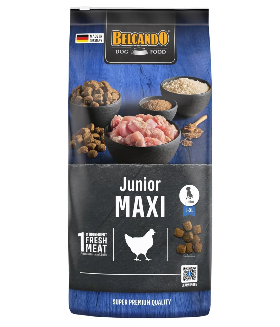 BELCANDO® Trockenfutter für Hunde Junior Maxi