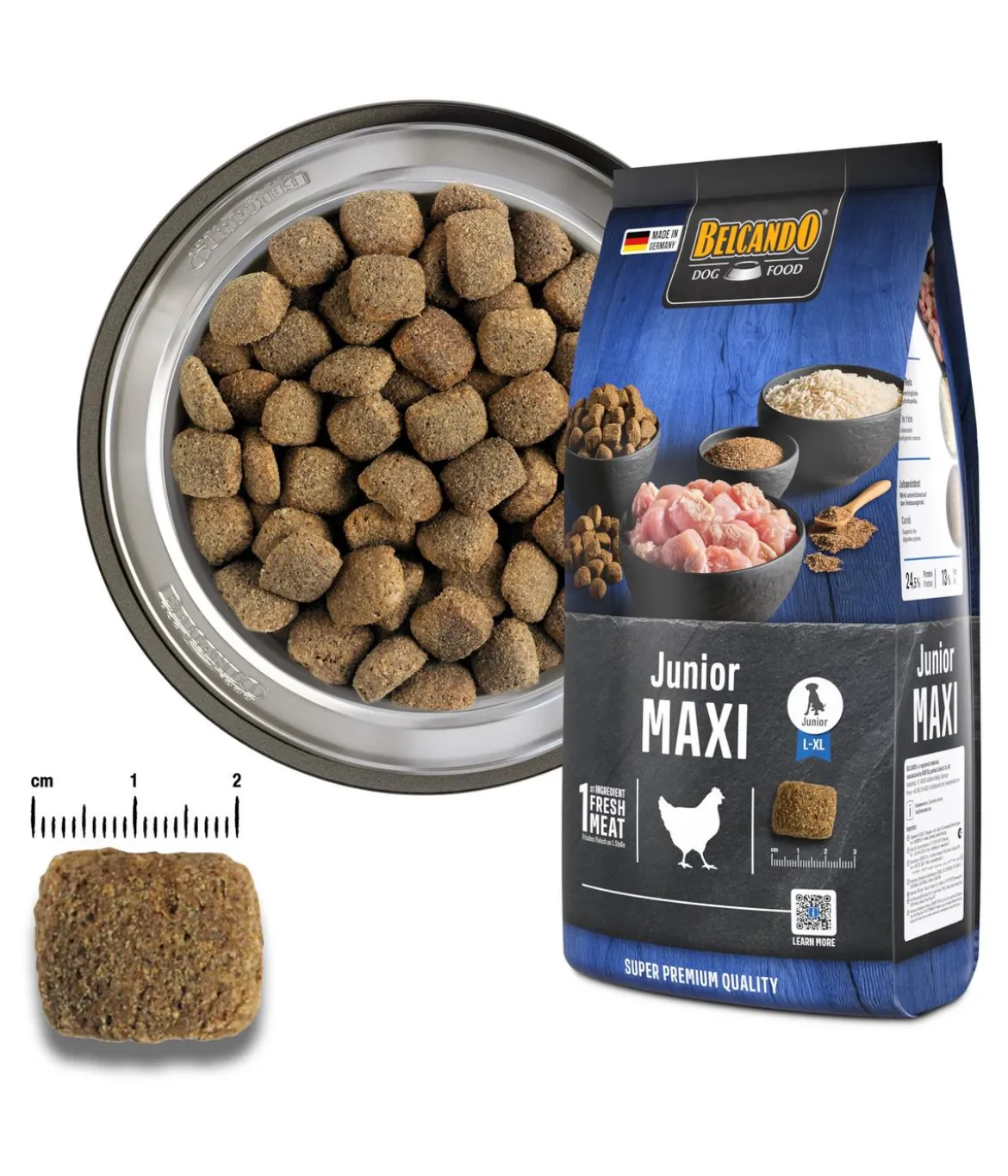 BELCANDO® Trockenfutter für Hunde Junior Maxi
