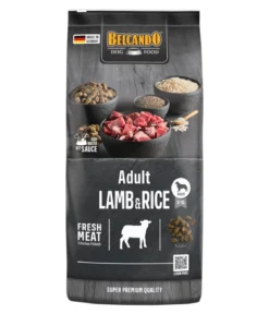 BELCANDO® Trockenfutter für Hunde Adult, Lamb & Rice