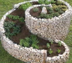 bellissa Stahl Kräuterspirale, groß