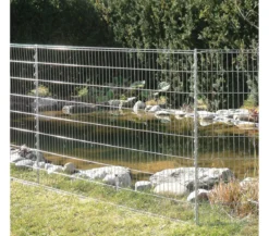 bellissa Teichschutzzaun-Set/Kleintiergehege, 710 x 80 cm