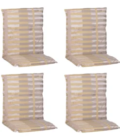 beo Niederlehnerauflage, beige/sand, 4er-Set