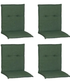 beo Niederlehnerauflage, dunkelgrün, 4er-Set