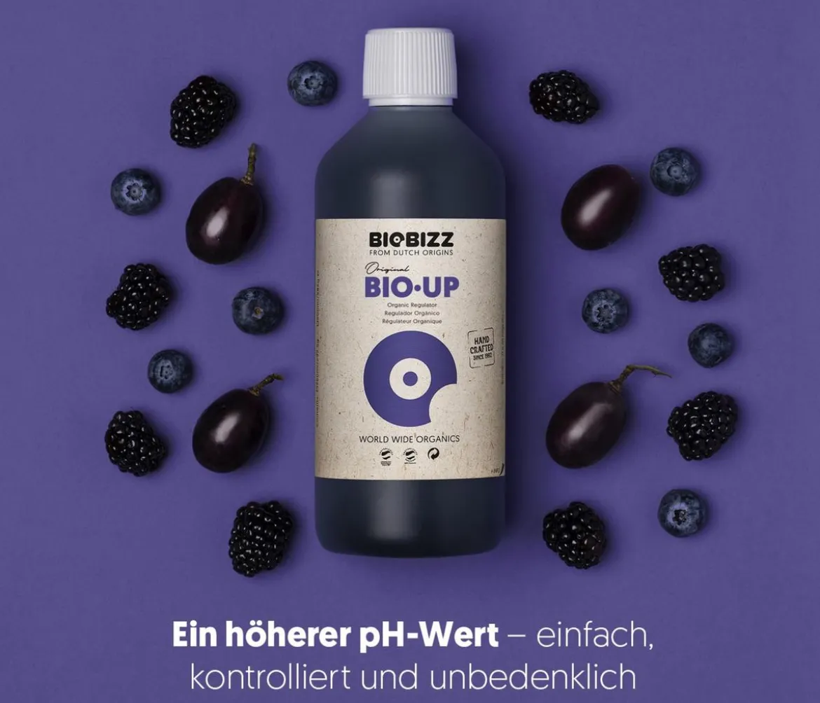 BioBizz® Bio-Up pH-Regulator pH+, flüssig, 250 ml