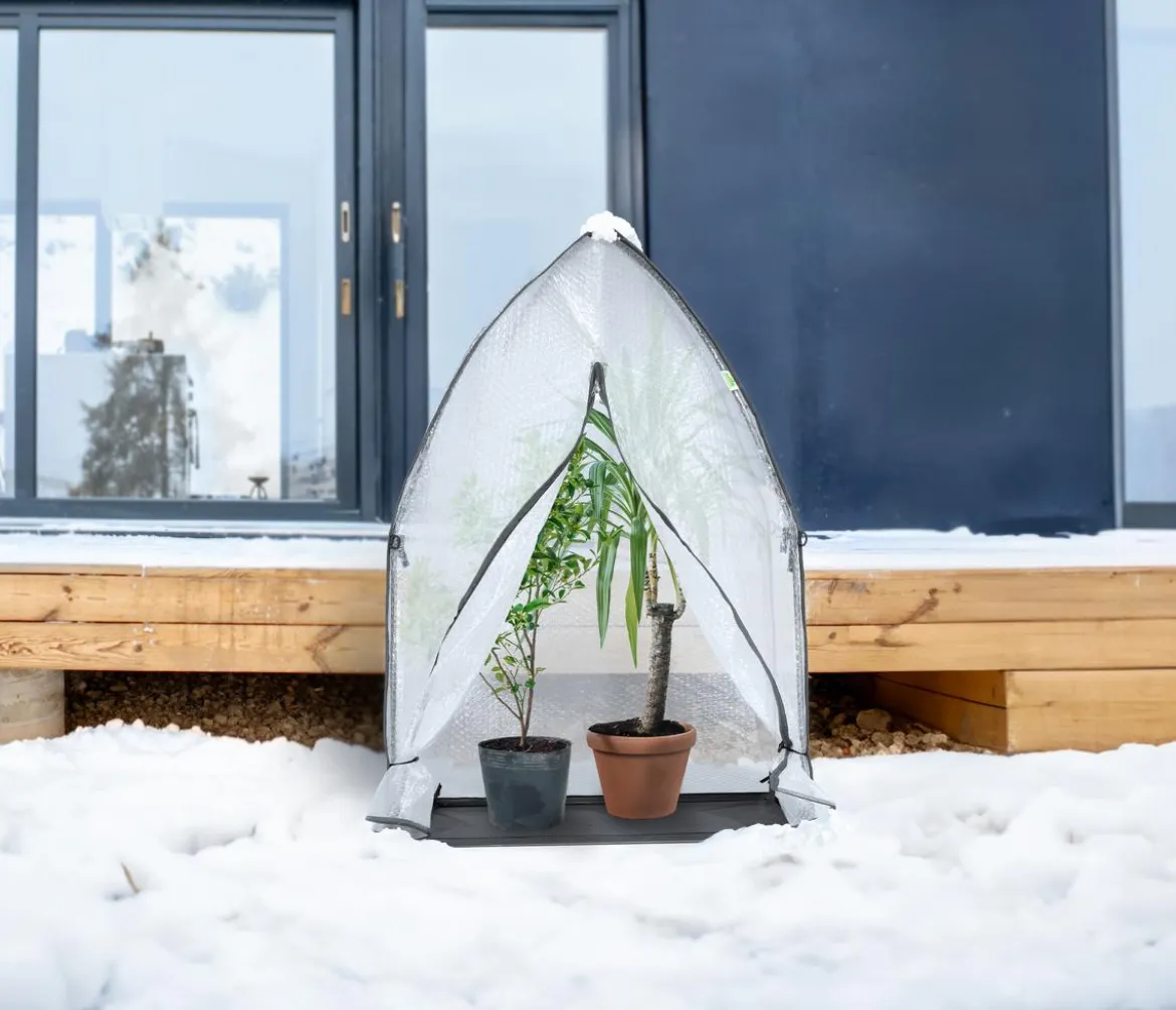 Bio Green Überwinterungszelt Ice Dome, grau, ca. B120/H183/T120 cm