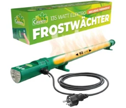 Bio Green Elektro-Gewächshausheizung 135 W mit integriertem Thermostat, ca. B100/H5/T5 cm