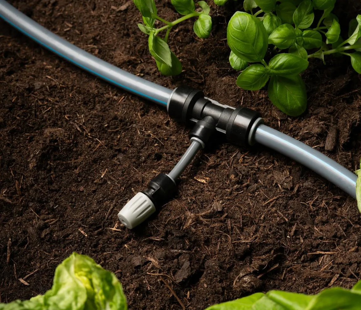 Biohort Bewässerungs-System für Hochbeet, Pflanzbeet Belvedere und Gewächshaus Florentina